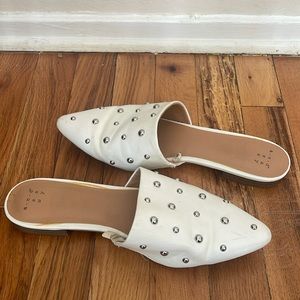 A New Day (Target) White Slide-ons size 8 1/2